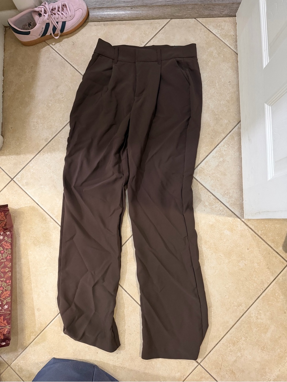 Maurices Brown Womens Dress Trousers, 6L